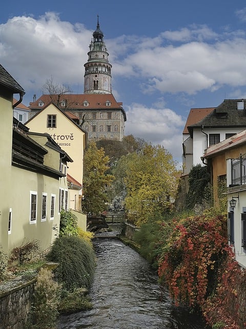 krása Českého Krumlova